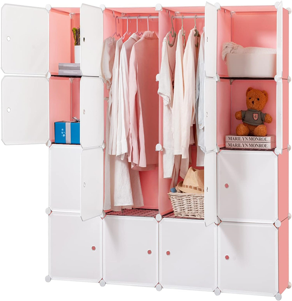 plastic wardrobe